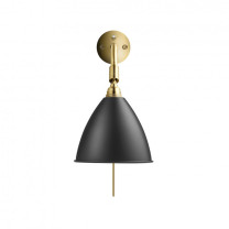 Gubi Bestlite BL7 Wall Light Brass Matt Black