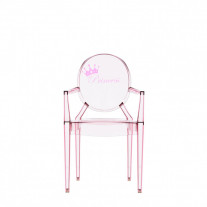 Kartell Kids Lou Lou Ghost Chair Pink Princess