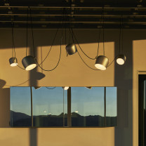 Black Flos Aim LED Pendants