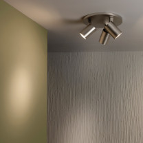 Astro Ascoli Triple Round Ceiling Light Lifestyle In Situ