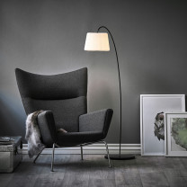 Le Klint Snowdrop 320 Floor Lamp in Sitting Room