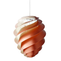 Le Klint Swirl 2 Pendant Light Large Copper