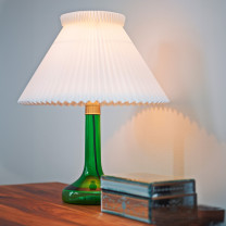 Le Klint 343 Table Lamp on shelf - illuminated