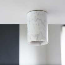 Case Downlight Cylinder Carrara in Hallway