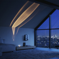 Catellani & Smith Atman LED Table Lamp in Bedroom