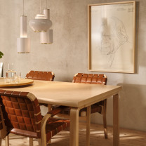 Artek A110 Hand Grenade Pendant Lifestyle Dining Table