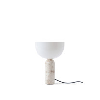 New Works Kizu Table Lamp Small Kunis Breccia Marble