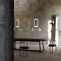 Flos Noctambule Low Cylinder and Bowl LED Pendant