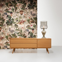 Moooi Kaipo TOO Table Lamp Pewter - On Surface