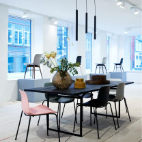 NORR11 Pipe LED Pendant Lifestyle Table