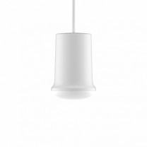 Zero Compose Pendant with Glass Shade White No Shade