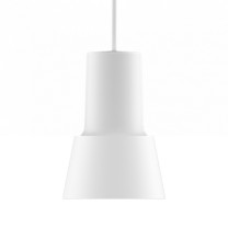 Zero Compose Pendant with Metal Shade Small White White
