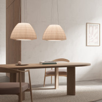 Axolight Bell Suspension Above Dining Table