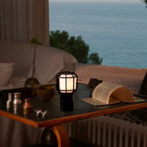 Marset Chispa Outdoor LED Portable Table Lamp Lifestyle Table