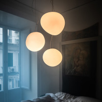 Foscarini Gregg Pendant Above Bed