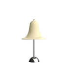 Verpan Pantop LED Portable Table Lamp Cream White