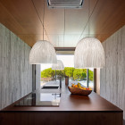a-emotional light Onn Pendant above kitchen island