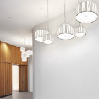 a-emotional light Curvas Pendant in hotel