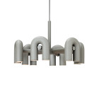 AGO Cirkus Chandelier - Large, Grey