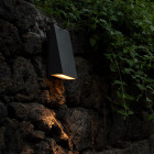 Large Anthracite Artemide Cuneo LED Wall Light