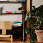 Chrome Plated &Tradition Flowerpot VP12 Floor Lamp