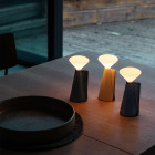 Tala Mantle Portable Lamps in Garden