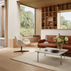 Fritz Hansen Clam LED Portable Lamp Lifestyle Lounge