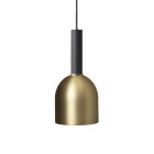 Ferm Living Collect Brass Pendant Bell High Black