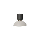 Ferm Living Collect Bell Socket Pendant Hoop Black Grey