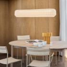 Northern Tradition LED Linear Pendant Lifestyle Dining Table 2