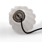 Tom Dixon Press Frosted Table Lamp underneath