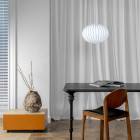 Established & Sons Filigrana Ellipse Pendant - Blue Canes in Living Room