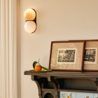 SkLO Twin 1.0 Wall Light in Living Room