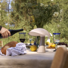 Louis Poulsen Rumee LED Portable Lamp Lifestyle Outdoor Dining 2