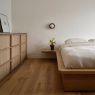 Hollis + Morris Berm Orb LED Sconce in Bedroom