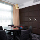 Moooi Valentine Suspension Gold Above Table