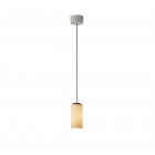 Santa & Cole Cirio Simple LED Pendant Porcelain White Surface Canopy