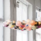 Multicoloured Bocci 28 Series Cluster Pendant