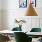 HAY 30 Degrees Pendant Large Above Dining Room