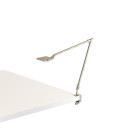 Panzeri Jackie LED Desk Lamp Side Fastening Titanium