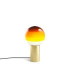 Marset Dipping Light LED Table Lamp S Amber Brass