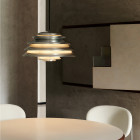 Verpan Hive Pendant Aluminium Above Table - On