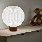 Le Klint 375 Table Lamp Smoked Oak on Shelf