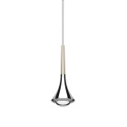 Lodes Rain LED Pendant Chrome Champagne