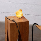 Grey Bocci 57t Table and Wall Light