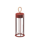 Flos In Vitro LED Outdoor Unplugged Light Terracotta