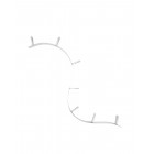 Kartell Bookworm aluminium