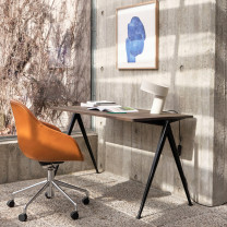 HAY Slant Table Light White in Office