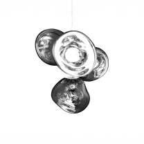 Tom Dixon Melt Small LED Chandelier Silver