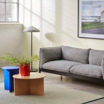 HAY Pao Steel Floor Lamp Grey in Sitting Room